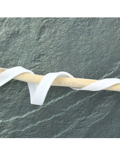 Polyester paspel - Wit
