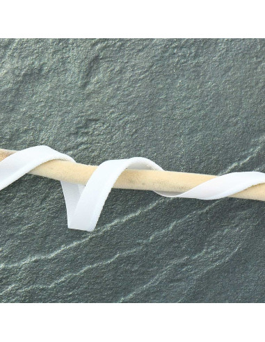 Polyester paspel - Wit