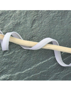 Polyester paspel - Parelgrijs