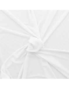 Powermesh lingeriestof - Wit