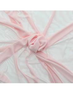 Powermesh lingerie stof - Roze babykleur