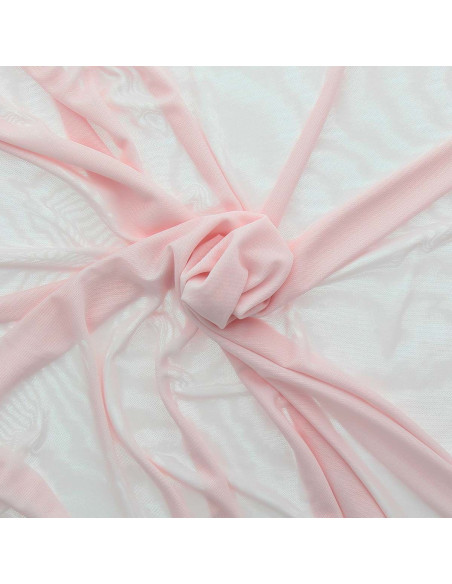 Powermesh lingerie stof - Roze babykleur