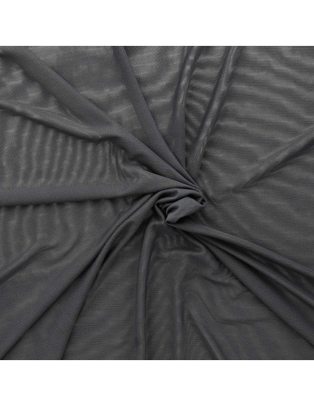 Powermesh lingeriestof - Donkergrijs