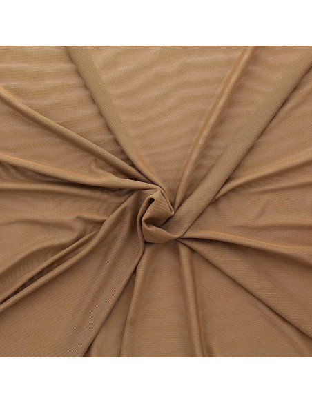 Powermesh lingeriestof - Taupe
