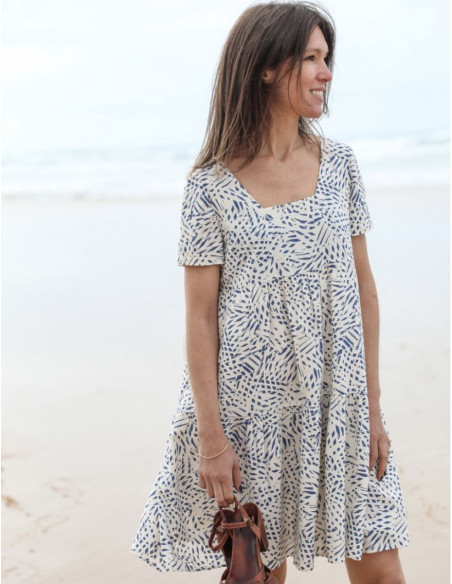 Patroon voor blouse of jurk Astree - Atelier Scämmit