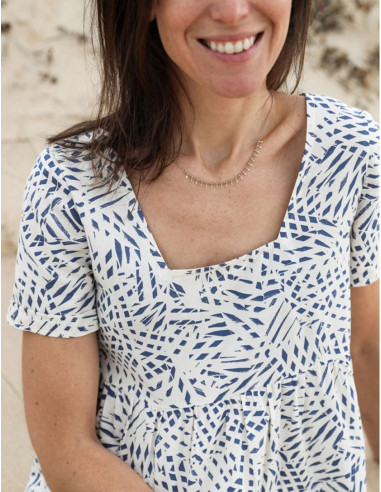 Patroon voor blouse of jurk Astree - Atelier Scämmit