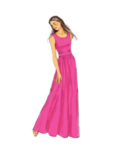 Jurkpatroon - Butterick 6051 2