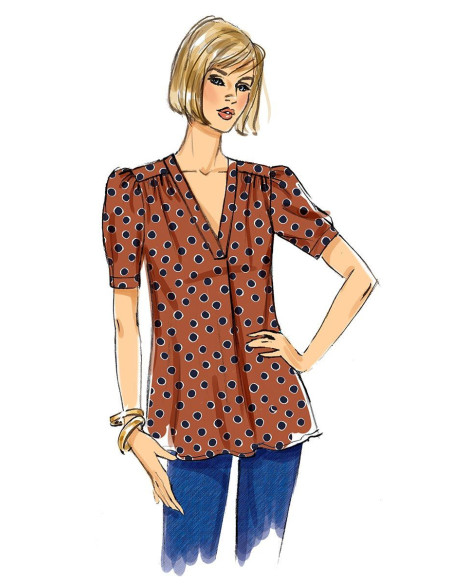Bovenstuk patroon - Butterick 6855