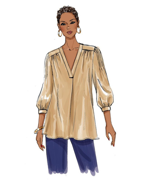 Bovenstuk patroon - Butterick 6855
