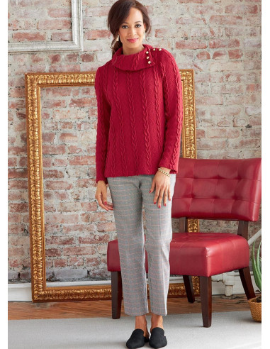 Bovenstuk patroon - Butterick 6857