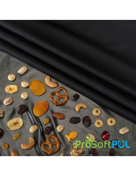 Voedselveilig ProSoft PUL-stof - Zwart