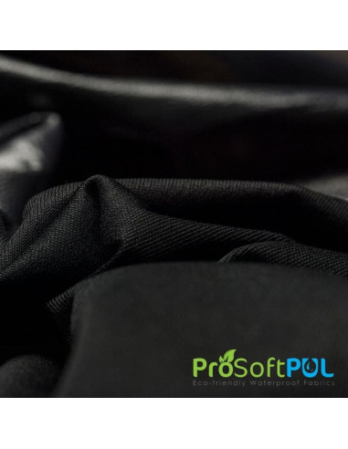 Voedselveilig ProSoft PUL-stof - Zwart