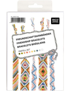 Braziliaans armbandenset - Pastell Set