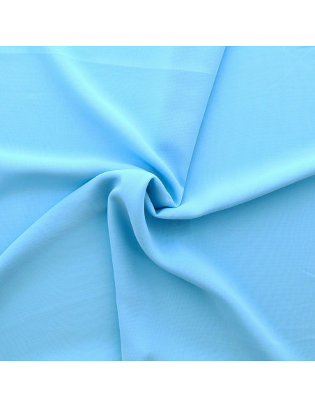 Mousseline stof - Babyblauw