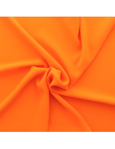Mousseline stof - Oranje