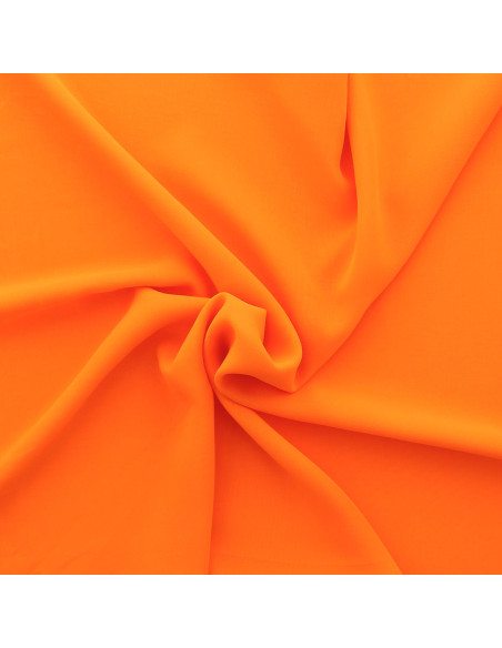 Mousseline stof - Oranje