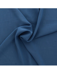 Mousseline stof - Blauwgrijs