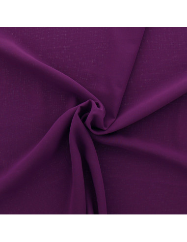 Mousseline stof - Cassis