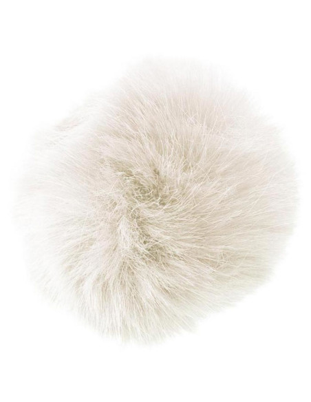 Imitatiebont pompon 10 cm - Natuur