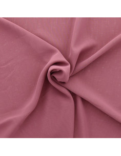 Mousseline stof - Rozenhout