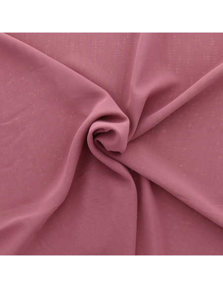 Mousseline stof - Rozenhout
