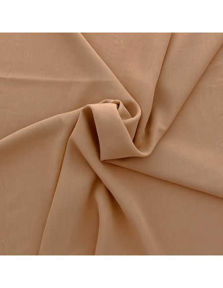 Mousseline stof - Beige