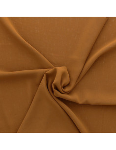 Mousseline stof - Camel