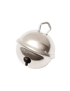 Zilveren belletjes - 12 mm