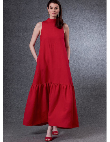 Jurkpatroon - Vogue 1802