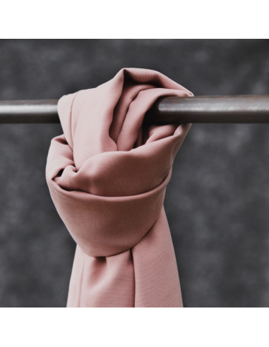 Tencel stof Smooth Drape Twill - Roze