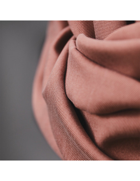 Tencel stof Smooth Drape Twill - Oudroze