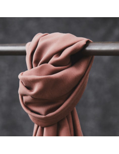 Tencel stof Smooth Drape Twill - Oudroze 2