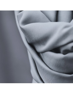 Tencel stof Smooth Drape Twill - Grijs