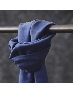 Tencel stof Smooth Drape Twill - Blauw 2