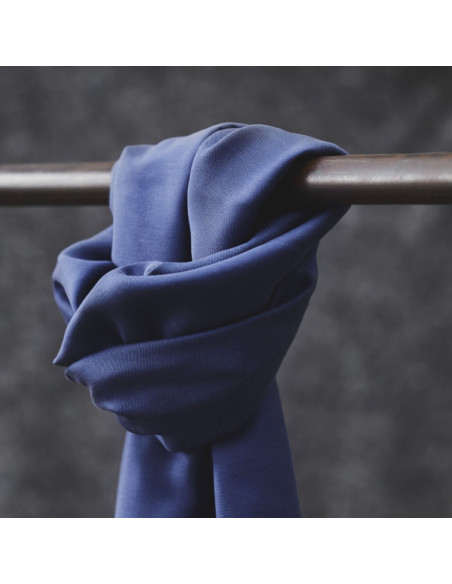 Tencel stof Smooth Drape Twill - Blauw