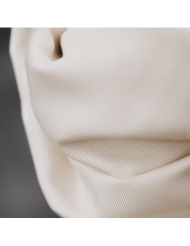 Tencel stof Smooth Drape Twill - Wit