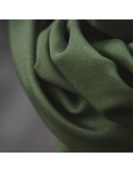 Tencel stof Smooth Drape Twill - Mosgroen