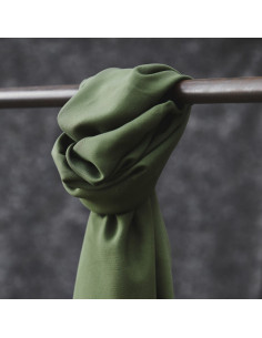Tencel stof Smooth Drape Twill - Mosgroen 2