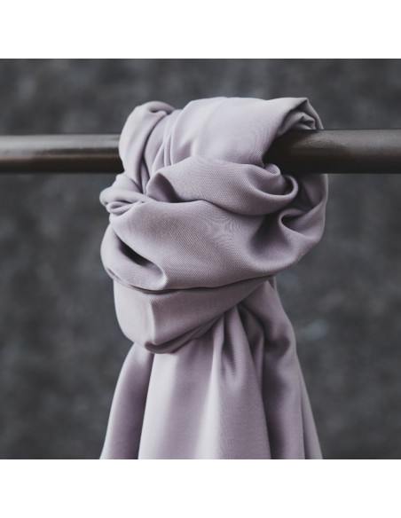 Tencel stof Smooth Drape Twill - Paarse nevel