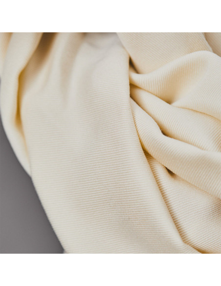 Tencel stof Smooth Drape Twill - Ecru