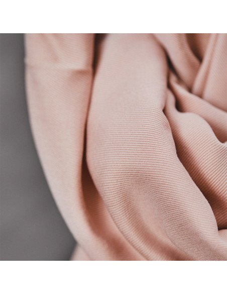 Tencel stof Smooth Drape Twill - Poederroze