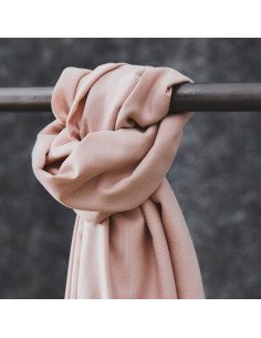 Tencel stof Smooth Drape Twill - Poederroze 2