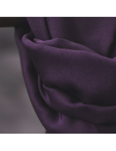 Tencel Smooth Drape Twill-stof - Violet