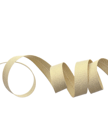 Lurex biais - Goud