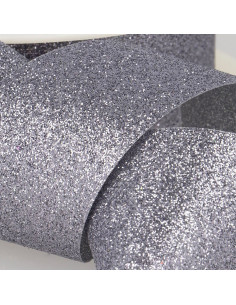 Glitterlint - Donkergrijs