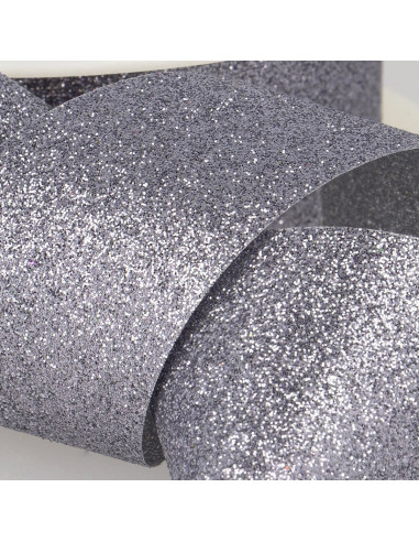 Glitterlint - Donkergrijs
