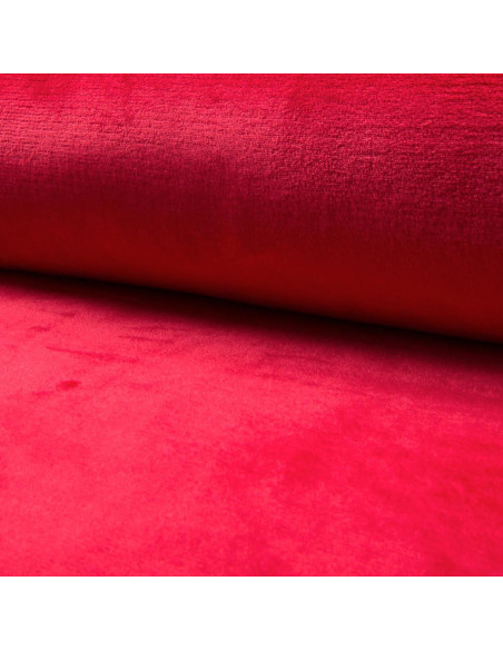 Knuffelzachte stof - Rood