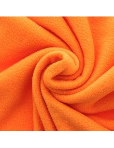 Fleece stof - Oranje