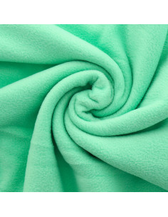 Fleece stof - Muntgroen