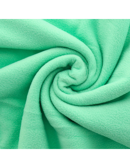 Fleece stof - Muntgroen